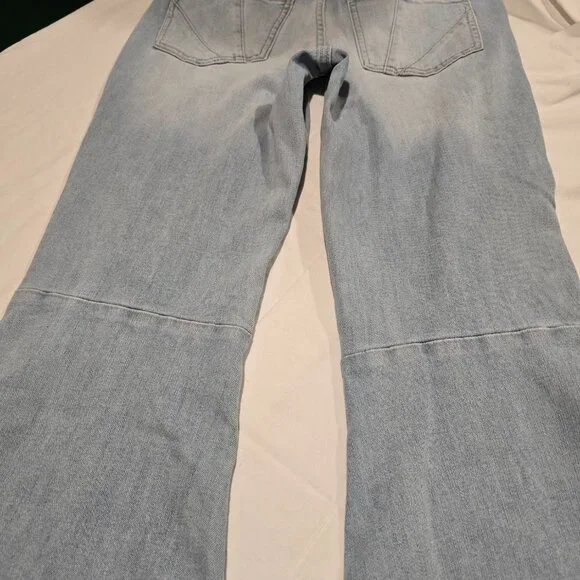 NWT Shyanne Country Wear Mid Rise Flare Distressed Jeans 28 Regular x 34 Long - Picture 12 of 16